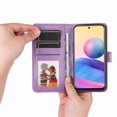 thumbnail image 2 of Funda tipo cartera GANGXUN para Xiaomi Poco M3 Pro 5G , diseño girasol, cuero PU, soporte, cierre magnético, tarjetero, 2 of 5