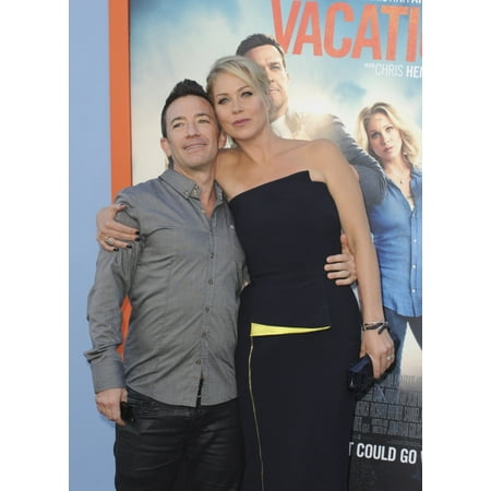 Christina Applegate David Faustino At Arrivals For Vacation Premiere The Regency Village Theatre Los Angeles Ca July 27 2015 Photo By Elizabeth GoodenoughEverett Collection