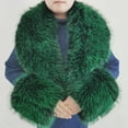 thumbnail image 3 of  Faux Fur Collar Cuffs Set Warm Fake Fur Scarf Winter Women Fluffy Large Shawl Furry Scarves, 3 of 7