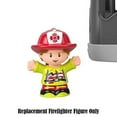 thumbnail image 4 of Replacement Part for Little People Community Helpers Playset - GJP12 ~ Replacement Firefighter Figure ~ Erica ~ Brown Hair ~ Ponytail, 4 of 5