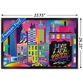 thumbnail image 3 of Jason Naylor - Live Life Colorfully Wall Poster, 22.375" x 34", Framed, 3 of 3