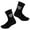 Black, variant on 1 Pair Unisex Sport Socks Lengthened Elastic Heart Chain Print Cycling Socks for Climbing