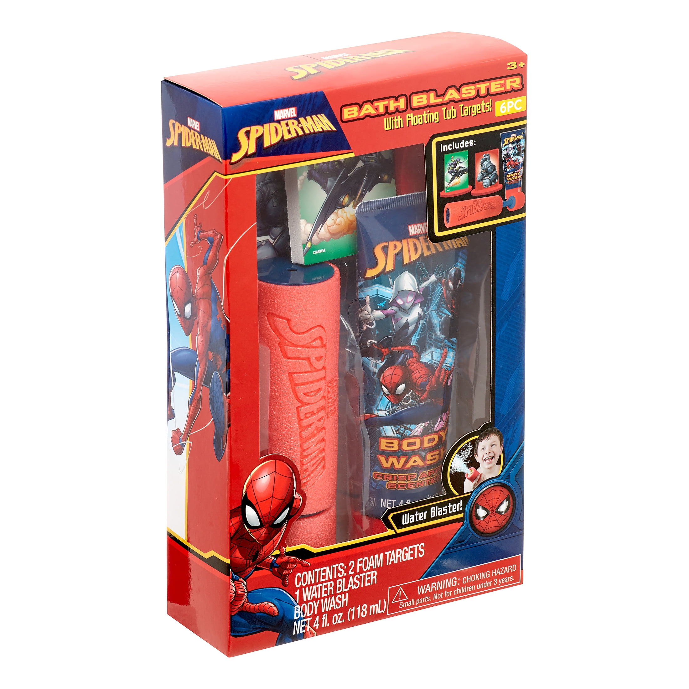 Spiderman bath toys deals