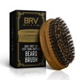 thumbnail image 1 of BRV MEN Cepillo para Barba | Cerdas de jabalí firmes | Cerdas de pelo de jabalí de primer corte | El Regalo Ideal Para Hombres (Sándalo Verde), 1 of 5