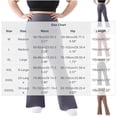 thumbnail image 3 of YHAJDS Womens Plus Size Pants Solid Color High Waist Tummy Control Flared Yoga Gym Sport Trousers for Women With Side Pockets, 3 of 6