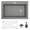 Grey, variant on Karran Usa QT-670-WH-PK1 Quartz Qt 33" Drop In Single Basin Quartz Composite Kitchen Sink