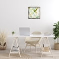 thumbnail image 3 of Stupell Industries Chaotic Abstract Expression Abstract Painting Gray Floater Framed Canvas Art Print Wall Art, 18 x 18, 3 of 10