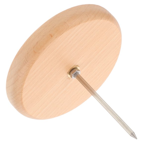 Wood and Iron Receipt Holder for Bills Memos Checks Keeps Desk Organized Practical Multi Use