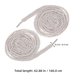 thumbnail image 2 of OULII 2 Pares Cordones Para Y Zapatillas Con Textura Esponjosa Y Fácil Ajuste, 2 of 8