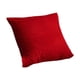 thumbnail image 4 of Funda de almohada de pana, funda de cojín con cremallera, funda de almohada suave, funda de almohada para sofá, habitación de hotel, regalo de Rojo, 4 of 9