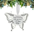 thumbnail image 4 of UYUH Butterfly Christmas Tree Pendant Memorial Ornament for Loved Ones Loss Sympathy Gift Keepsake Holiday Decoration Celebration of Life Christmas Remembrance Decor, 4 of 4