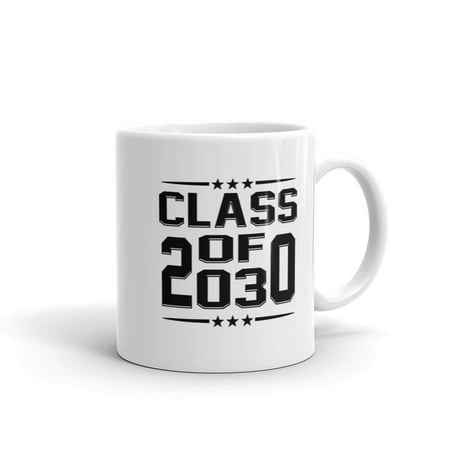 

Funny Humor Novelty Class Of 2030 11oz Ceramic Coffee Tea Cup Mug