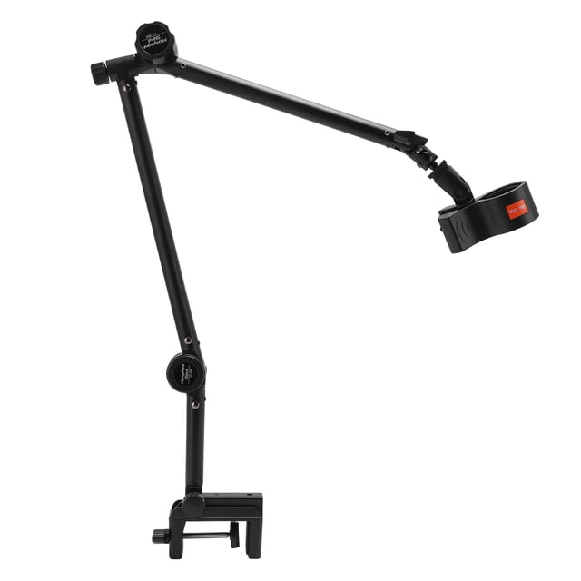 Microphone Arm Stand, Microphone Suspension Boom Arm Stand 1.5kg Load Bearing for Dynamic Mics