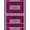Pink Black White, Pattern 2, variant on ODIKA Leopard Decorative Spotted Zebra Stripe Tiled Geometric Print for King Size Bedroom, Master Suite, Under Bed, Foldable Easy Care