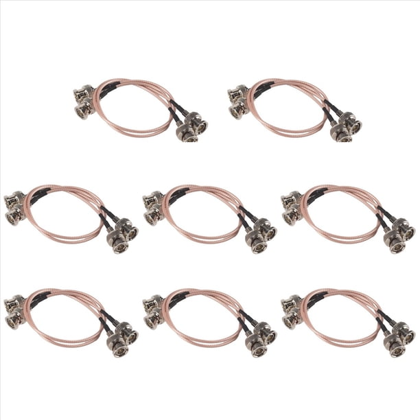16 Piezas 3G HD SDI Cable BNC Cable 30Cm 75 Ohm para Cámaras Equipo de Video Admite HD-SDI 3G-SDI 4K 8K SDI Video Cable