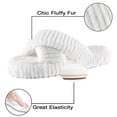 thumbnail image 3 of LORDFON Open Toe Cross Band Slippers for Women House Slippers with Memory Foam, 3 of 7