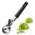 thumbnail image 2 of Ice Cream-Scoop,Ice Cream- with Trigger Release, Metal Cookie Scoops, Iceream Scoop Spoon, 2 of 6