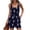 Navy Blue, variant on Women'S Summer Jumpsuit Casual Sleeveless Vest Jumpsuit Waist Drawstring Beach Jumpsuit with Pockets