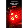 thumbnail image 5 of 2X Luces de Bicicleta Luz Trasera de Flash Una Prueba de Agua Luz Trasera de Bicicleta Luz Trasera de Bicicleta de Montaña Faros Delanteros Y Luces Traseras LED Rojo, 5 of 5