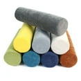 thumbnail image 3 of XmhyTop-A Cervical Neck Roll Pillow for Sleeping, Decorative Cylinder Bolster Pillow, Supportive Bed Rest Pillow, 40x12x12cm, 1-Piece,Style C,dark Grey, 3 of 3