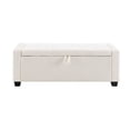 thumbnail image 7 of CQSXDA 48 Inch Ottoman Storage Bench with Safety Hinge, Upholstered Design, Ideal for Living Room or Bedroom Seating, 7 of 7