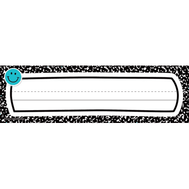 Cool for School Composition Flat Name Plates [TCR9319]