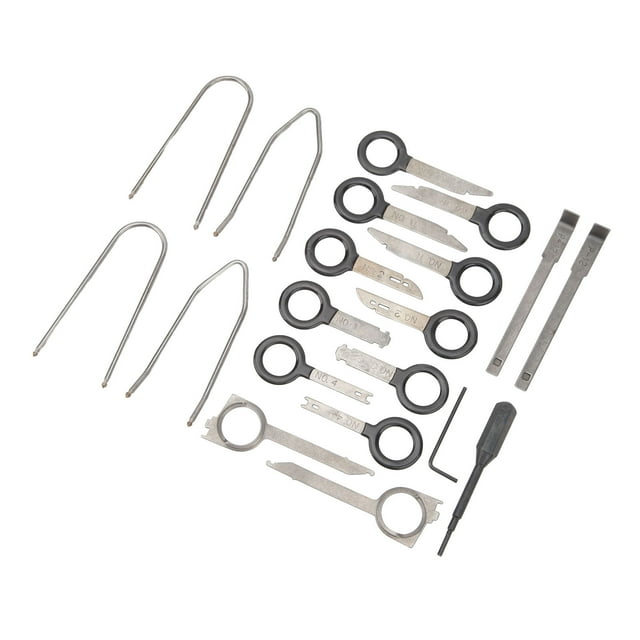 Removal Tool Kit, Bend Stereo Removal Set Easy To Remove Strong Strength Sturdy Steel For Cars