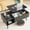 Black, variant on Kelno Lift Top Coffee Table with Hidden Storage Adjustable Height Wood Center Table with Shelf,Black