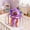 Purple, variant on Silly Dancing Octopus Toy - Wind - Up Purple Octopus With Colorful Crown And Tentacles, Clown - Like Face Design - For Kids, Toddlers, Birthday Gifts, Party Favors, Playtime