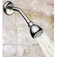 thumbnail image 6 of AQwzh High Pressure Shower Head - 3 Inch Anti-leak Fixed - Angle-adjustable Metal Swivel Ball Joint (Chrome Finish), 6 of 6