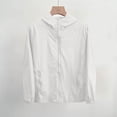 thumbnail image 6 of Admvng Womens Lightweight Windproof Jacket Zipper Pocket Casual Outdoor Travel Wind Coat, 6 of 8