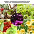 thumbnail image 3 of Luz de cultivo de 2/3/4 o铆dos con 40/60/80 LED 1200LM Luz de planta LED 9 L谩mpara de cultivo de siembra de brillo regulable para invernadero, 3 of 6