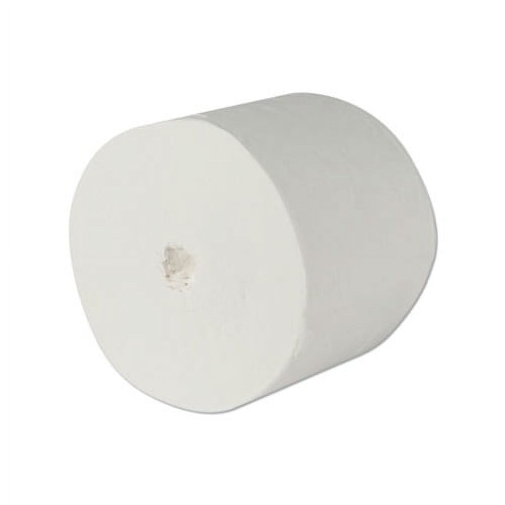 Essential Extra Soft Coreless Standard Roll Bath Tissue Septic Safe, 2-Ply, White, 800 Sheets/Roll, 36 Rolls/Carton