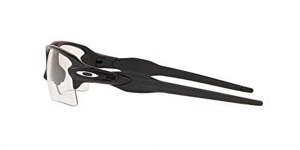 Oakley sunglasses OO9188 Flak 2.0 XL (98) matte black with clear lenses, 59mm