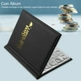 thumbnail image 1 of Coin Album, Small Collectors Coin Book Holder 250 Pockets 10 Pages Collection Storage For Medallions, Badges, 1 of 8