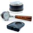 thumbnail image 1 of Coffee 54mm Bottomless Portafilter + 53mm Coffee Distributor Tamper + For The Barista Express, 1 of 5