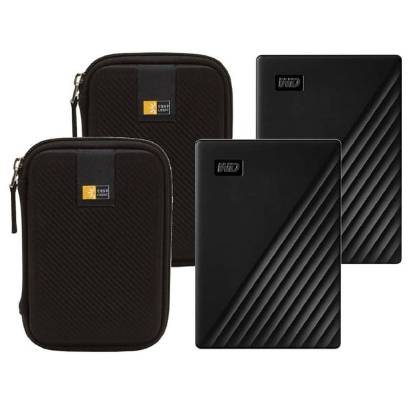 2 WD 5TB My Passport USB 3.2 Gen 1 External Hard Drive (2019, Black