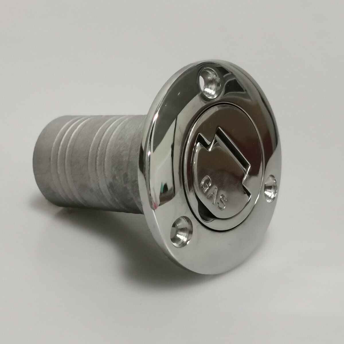1.5" Boat Deck Gas Fill / Filler Keyless Cap Marine 316 Stainless Steel