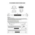 thumbnail image 5 of Camp'N Adjustable RV Screen Door Handle Grab Bar, Universal RV Screen Door Crossbar, 5 of 9