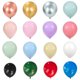 thumbnail image 2 of Globos de látex pastel de colores pastel, 10, 20 y 30 unidades, de 5, 10 y 12 pulgadas, color rosa macarrón, para decoración de bodas, fiestas de cumpleaños y baby shower, 2 of 5