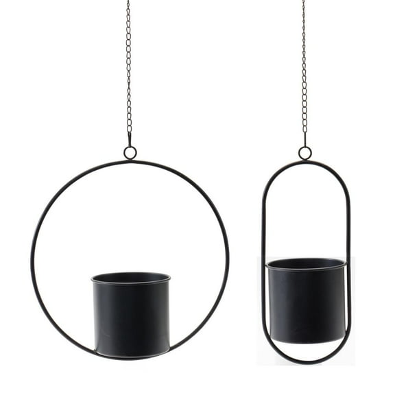 Melrose International LLC Hanging Pot (Set of 2) 17"H Metal