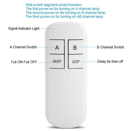 

Light Lamp Transmitter Light Lamp Controller Special Receiver Transmitter For Energy-saving Lamps Fluorescent Lamp