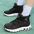 thumbnail image 4 of CORASUN Men's Black Sports Running Shoes featuring Shock-Absorbing Air Cushion, Water-Resistant Durable Soft Sole Athletic Sneakers for Men, Training and Outdoor Walking, 4 of 9