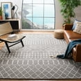 thumbnail image 3 of SAFAVIEH Blossom Aspen Geometric Wool Area Rug, Grey/Ivory, 11' x 15', 3 of 8