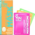 thumbnail image 1 of Set de mascarillas faciales BeYoutiful Hydrating para todo tipo de piel, 1 of 7