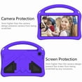 thumbnail image 6 of Mantto Kids Case for Samsung Galaxy Tab A7 Lite 8.7 inch 2021(SM-T220/T225/T227),Built-in Kickstand, Rugged Durable Shockproof Lightweight Handle Protective Case for Tab A7 Lite 8.7", Purple, 6 of 7
