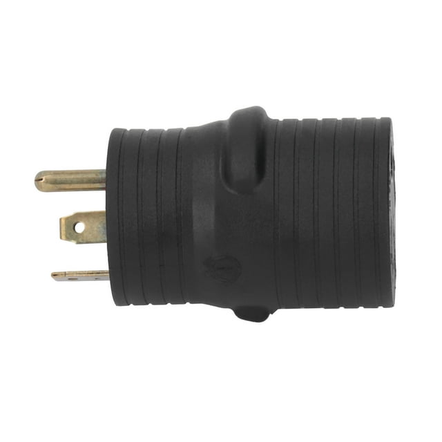 RV Power Connector,RV Plug Adapter PVC RV Maleto Female Adapter RV Power Adapter Extended Durability