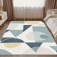 thumbnail image 5 of 6.5'x10' carpet non slip grip indoor carpet moroccan area rug octagon area rug plush area rug, 5 of 10
