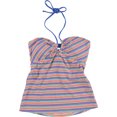 thumbnail image 1 of Hula Honey Womens Striped Tankini Swim Top, Multicoloured, Small, 1 of 2