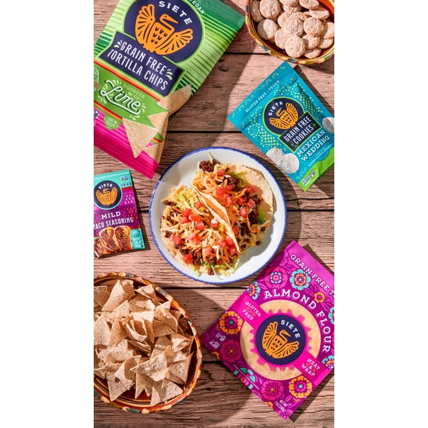 Siete Grain-Free Tortillas | Wraps for food distributors - Walmart
